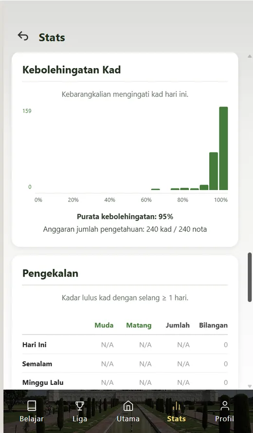 QuranWords app screen preview