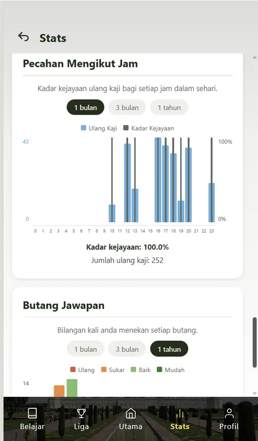 QuranWords app screen preview
